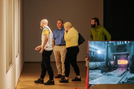 Odprtje razstave Viktorja Popovića Brez naslova (12)